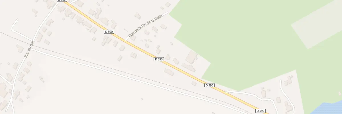 Plan du 126 Rue du Genéral Leclerc à Bertrichamps