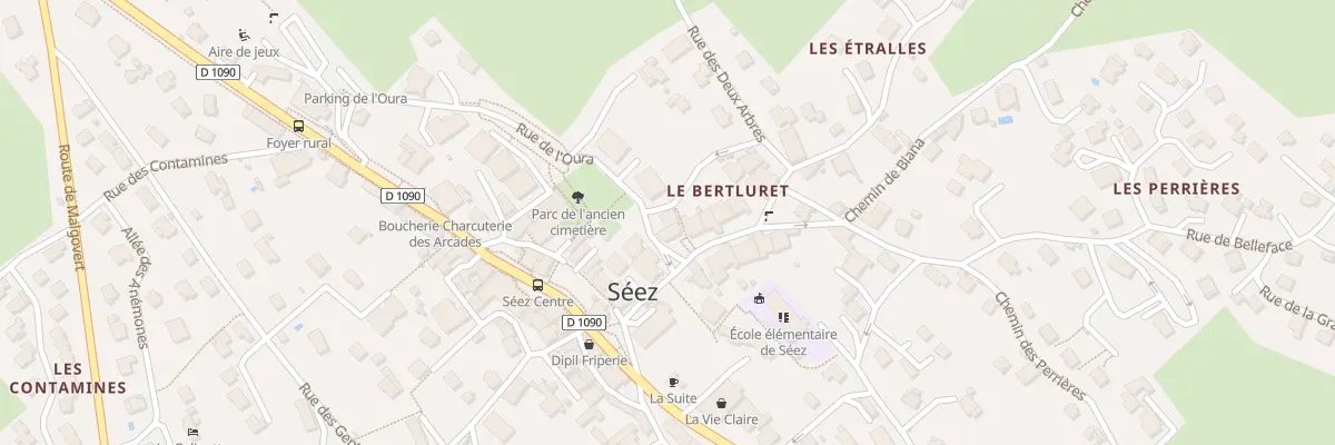 Plan du 2 Rue Cadet à Séez