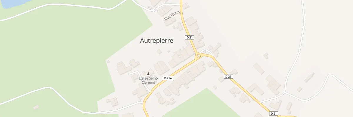 Plan du 27 Grande Rue à Autrepierre