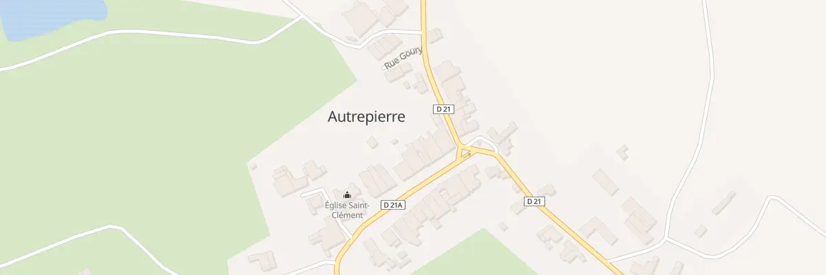 Plan du 26 Grande Rue à Autrepierre