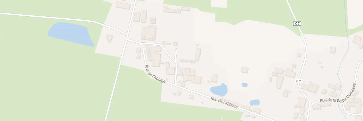 Plan du 5001 Rue de l’Abbaye à Domèvre-sur-Vezouze