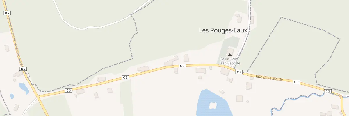 Plan du 33 Vidonchamp aux Rouges-Eaux