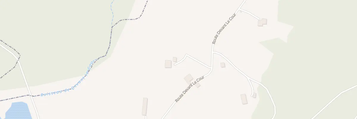 Plan du 967 Rte Devant Le Cour à La Chapelle-devant-Bruyères