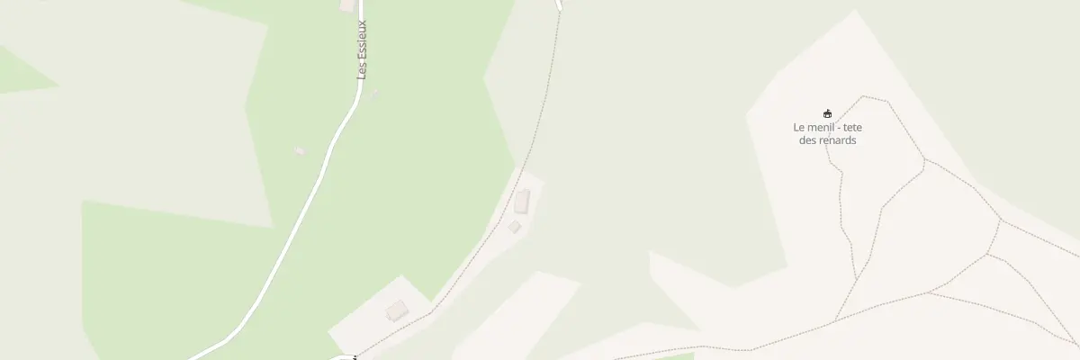 Plan du 9 Che des Essieux au Ménil
