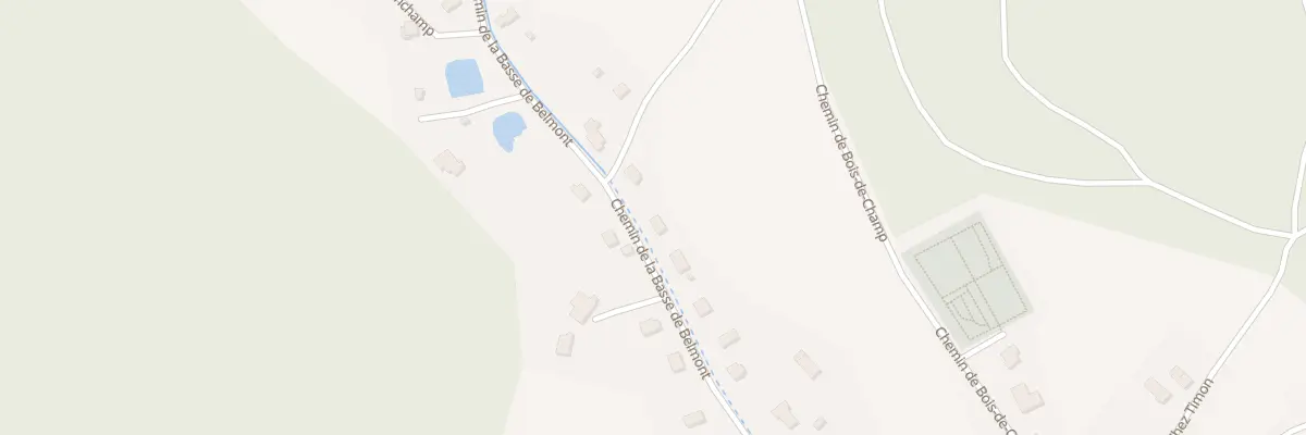 Plan du 422 Che de la Basse de Belmont à Biffontaine