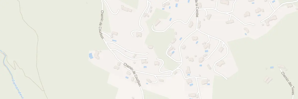 Plan du 473 Che de Courbon à Saint-Cézaire-sur-Siagne