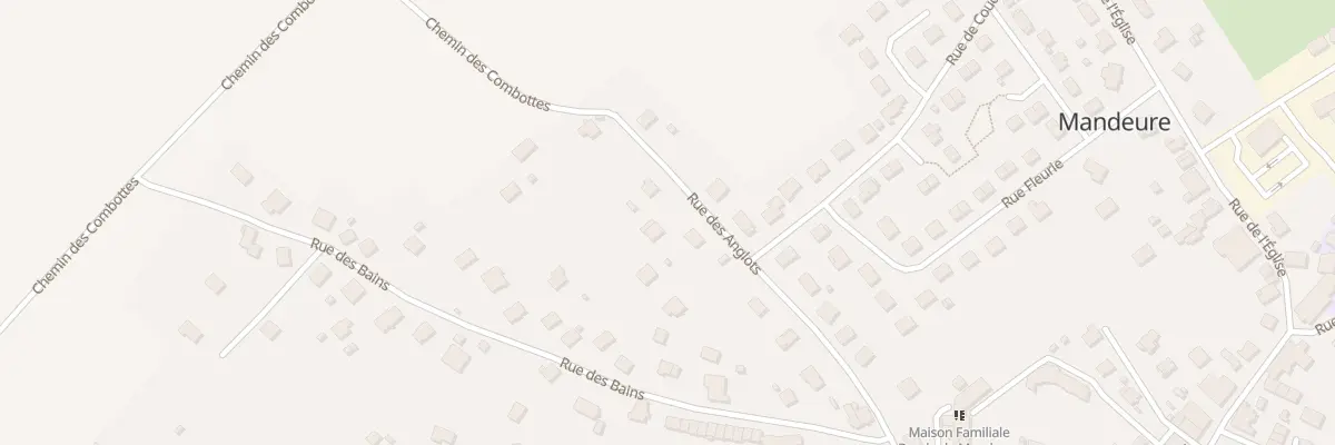 Plan du 17 Rue des Anglots à Mandeure