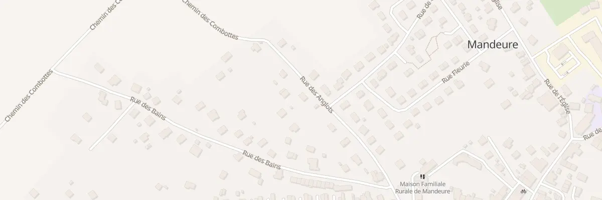 Plan du 15 Rue des Anglots à Mandeure