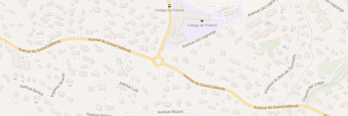 Plan du 26 Av Léo Lagrange à Saint-Raphaël