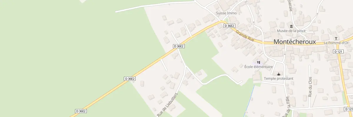 Plan du 61 Gr Grande Rue à Montécheroux