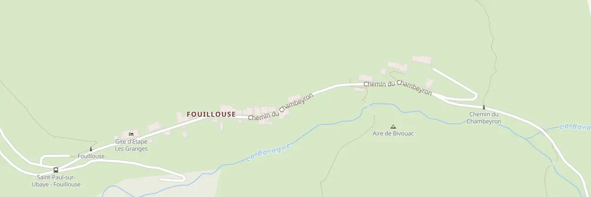 Plan du 5034 Fouillouze à Saint-Paul-sur-Ubaye