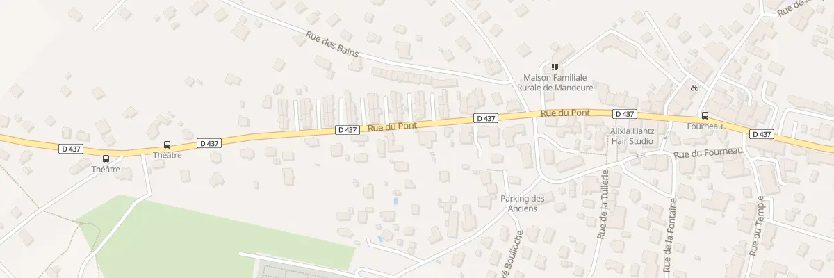Plan du 29B Rue du Pont à Mandeure