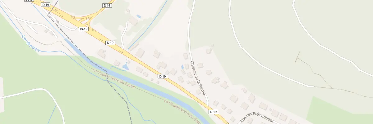 Plan du 9 Che de la Ferme à Essert