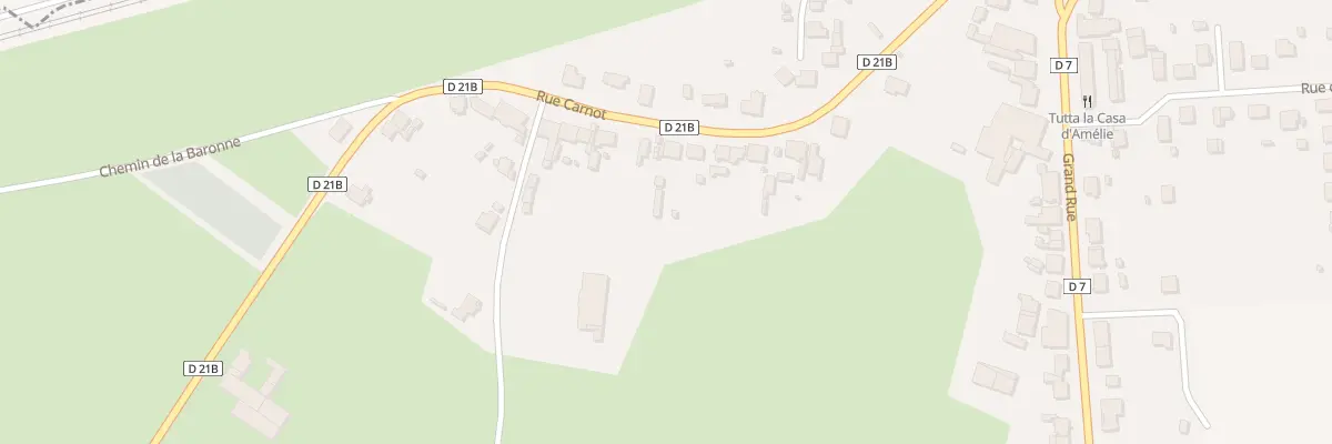 Plan du 21B Rue Carnot à Avricourt