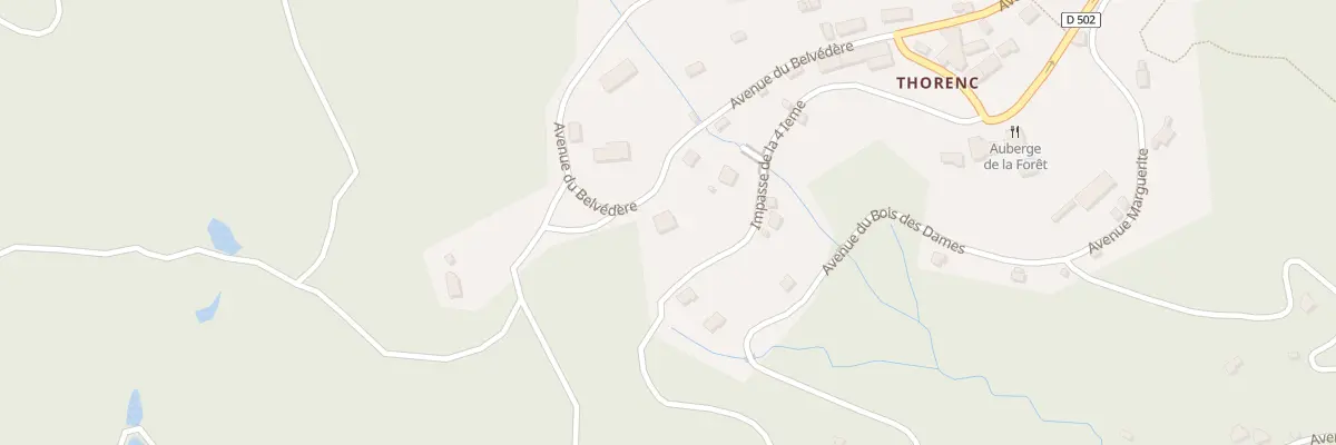 Plan du 217 Av du Belvédère à Andon
