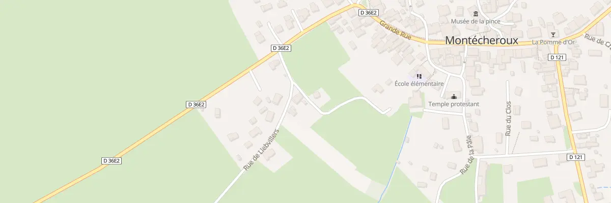 Plan du 8 Rue de Liebvillers à Montécheroux