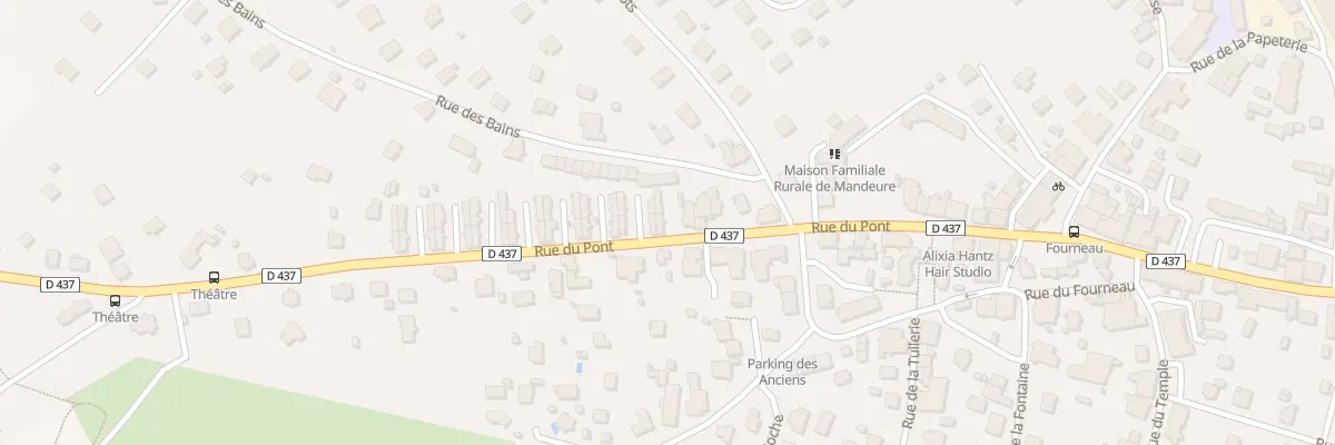 Plan du 30 Rue du Pont à Mandeure