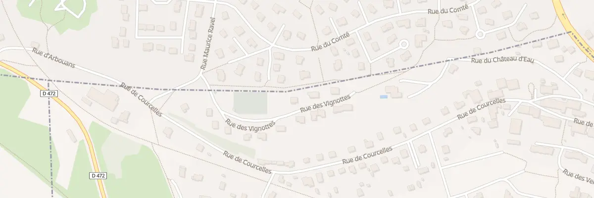 Plan du 17 Rue des Vignottes à Arbouans