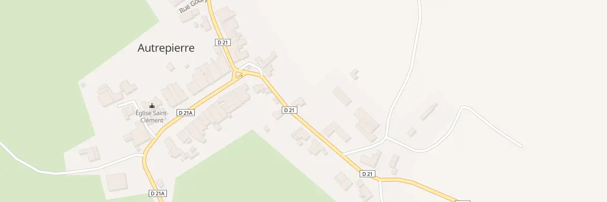 Plan du 7 Rue de Blâmont à Autrepierre