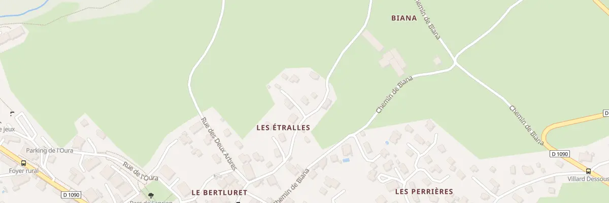 Plan du 2B Che du Mont à Séez