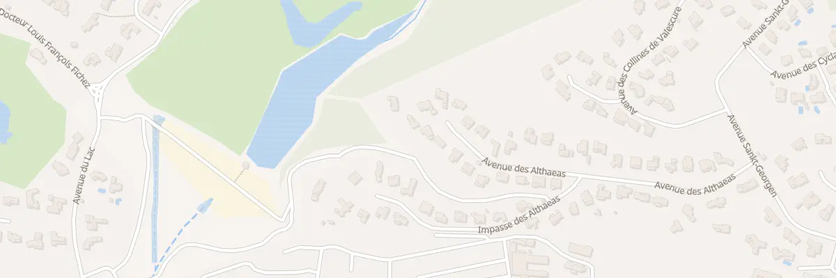 Plan du 419 Av des Althaeas à Saint-Raphaël