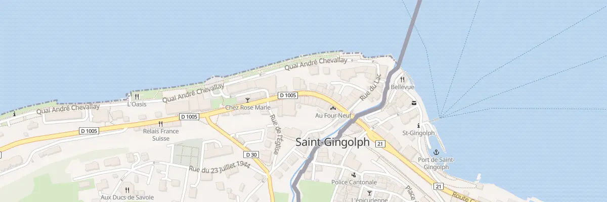 Plan du 17 Rue Nationale à Saint-Gingolph