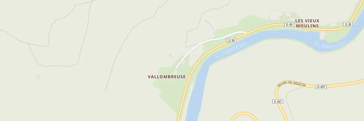 Plan du 5054 Vallombreuse à Saint-Hippolyte