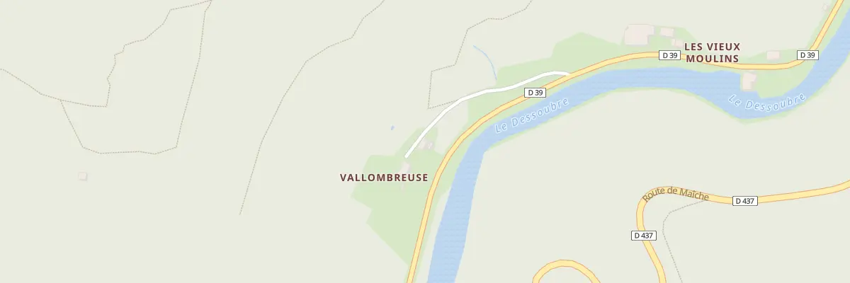 Plan du 5053 Vallombreuse à Saint-Hippolyte