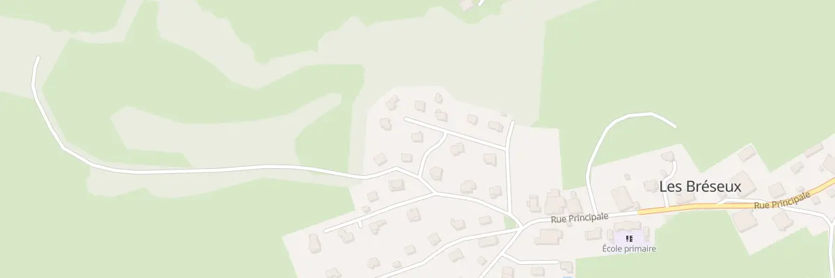 Plan du 7 Rue de la Bouloye aux Bréseux