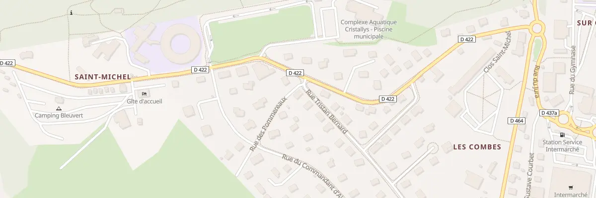Plan du 23 Rue Tristan Bernard à Maîche