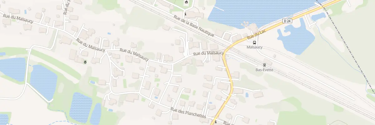 Plan du 5 Rue du Malsaucy à Évette-Salbert
