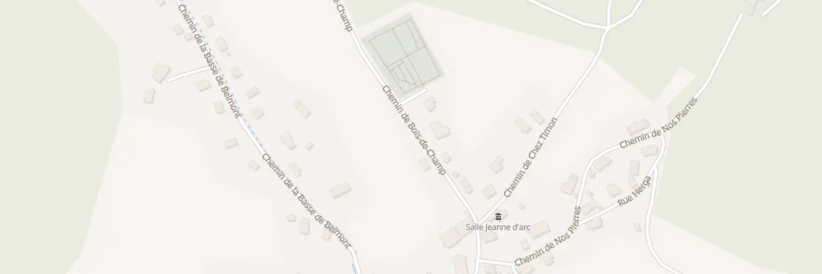 Plan du 91 Che de Bois-de-Champ à Biffontaine