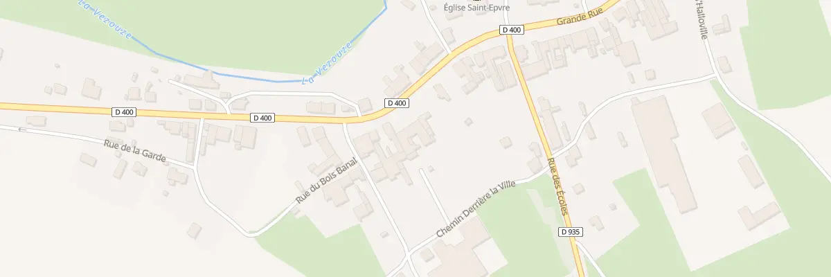 Plan du 126 Grande Rue à Domèvre-sur-Vezouze