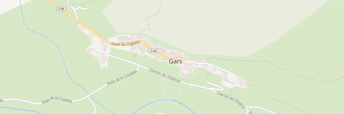 Plan du 1 Pl de la Petite Fontaine à Gars