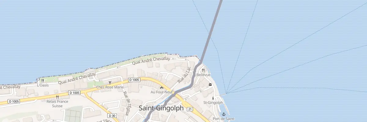 Plan du 32 Quai André Chevallay à Saint-Gingolph