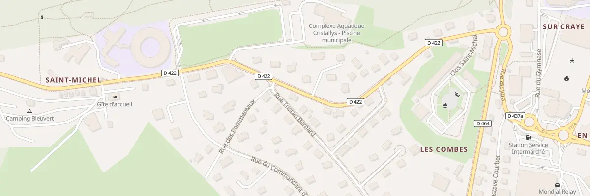 Plan du 10 Rue Tristan Bernard à Maîche