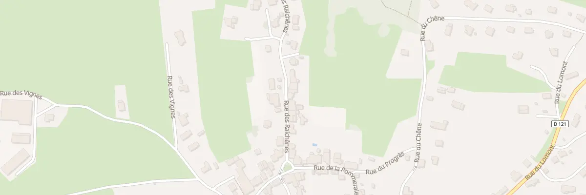 Plan du 16 Rue des Raichênes à Montécheroux