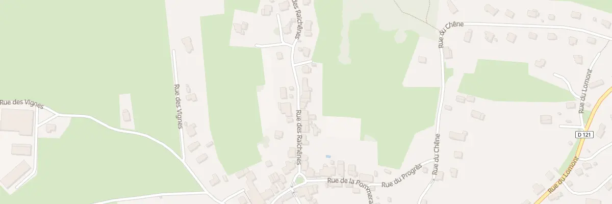 Plan du 18 Rue des Raichênes à Montécheroux