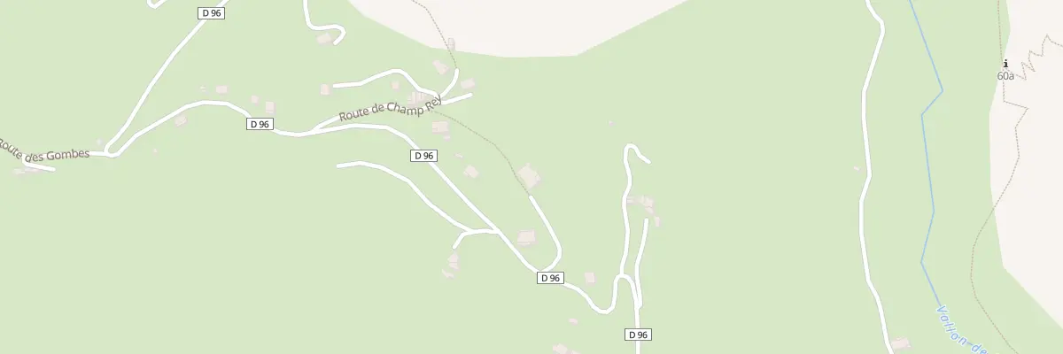 Plan du 5058 Bardinat à Daluis