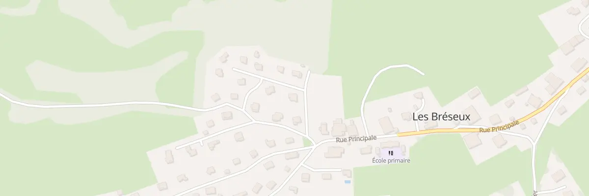 Plan du 3 Rue de la Bouloye aux Bréseux