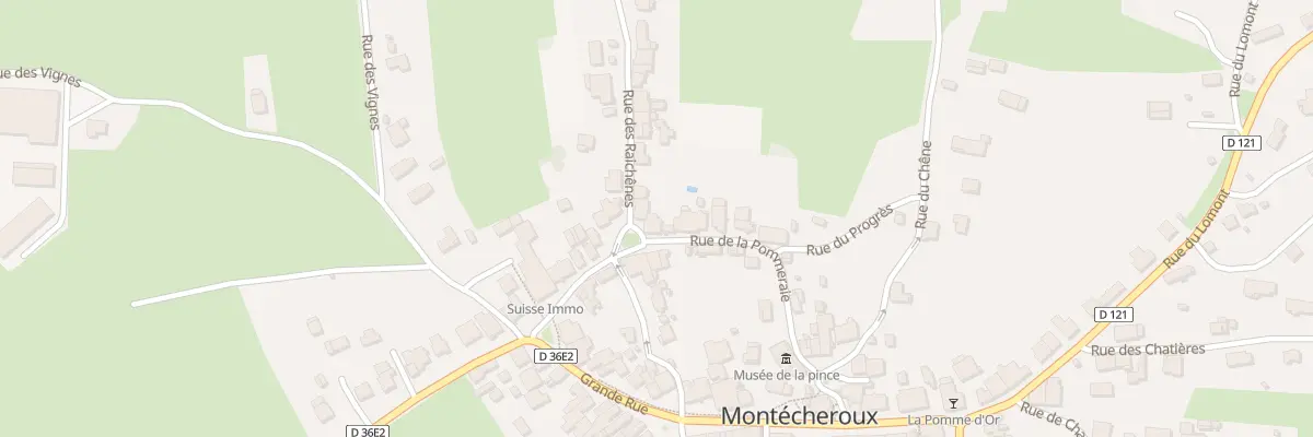 Plan du 1 Rue de la Pommeraie à Montécheroux