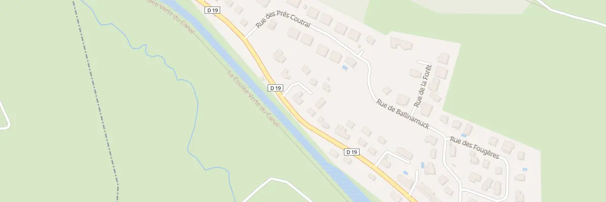 Plan du 6A Rue du Gal de Gaulle à Essert