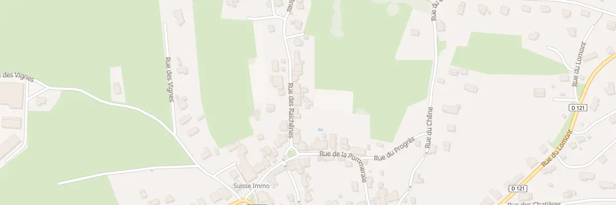 Plan du 8 Rue des Raichênes à Montécheroux