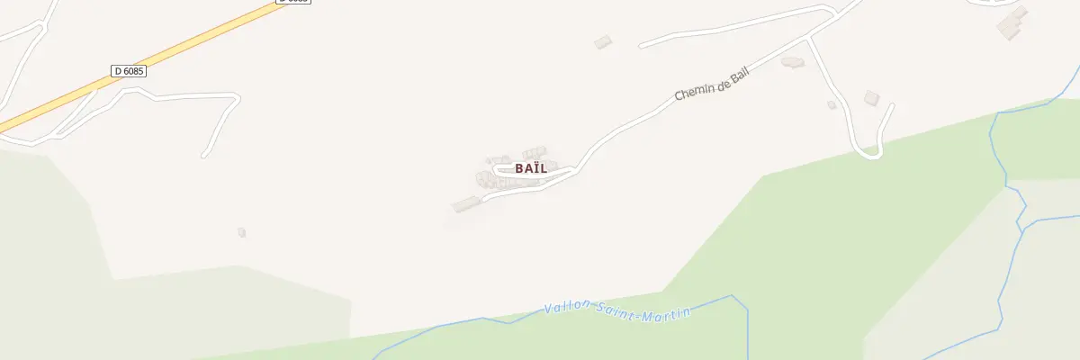 Plan de Che de Bail à Escragnolles