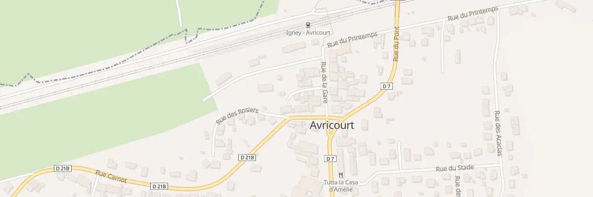 Plan du 3 Imp des Jardins à Avricourt