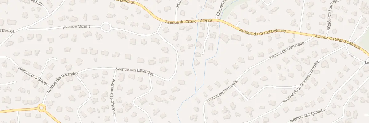 Plan du 458 Av des Lavandes à Saint-Raphaël
