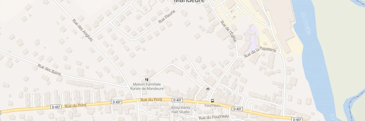 Plan du 7B Rue de l’Église à Mandeure