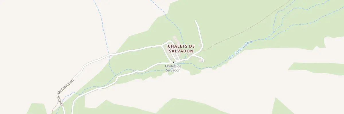 Plan du 5001B Montagne de Salvadon à Sixt-Fer-à-Cheval