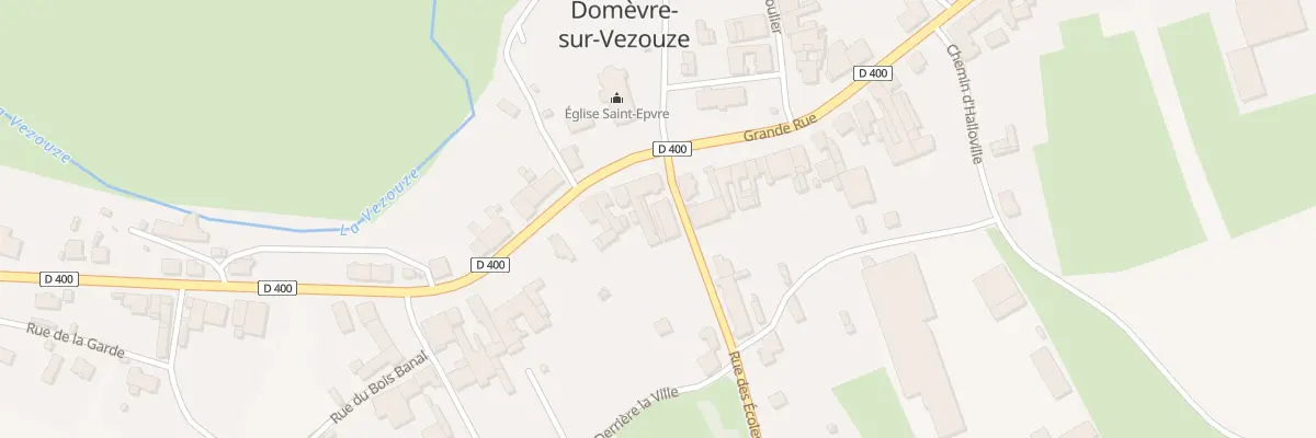 Plan du 30 Rue des Ecoles à Domèvre-sur-Vezouze