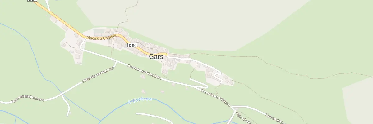 Plan du 6 Che des Granges à Gars